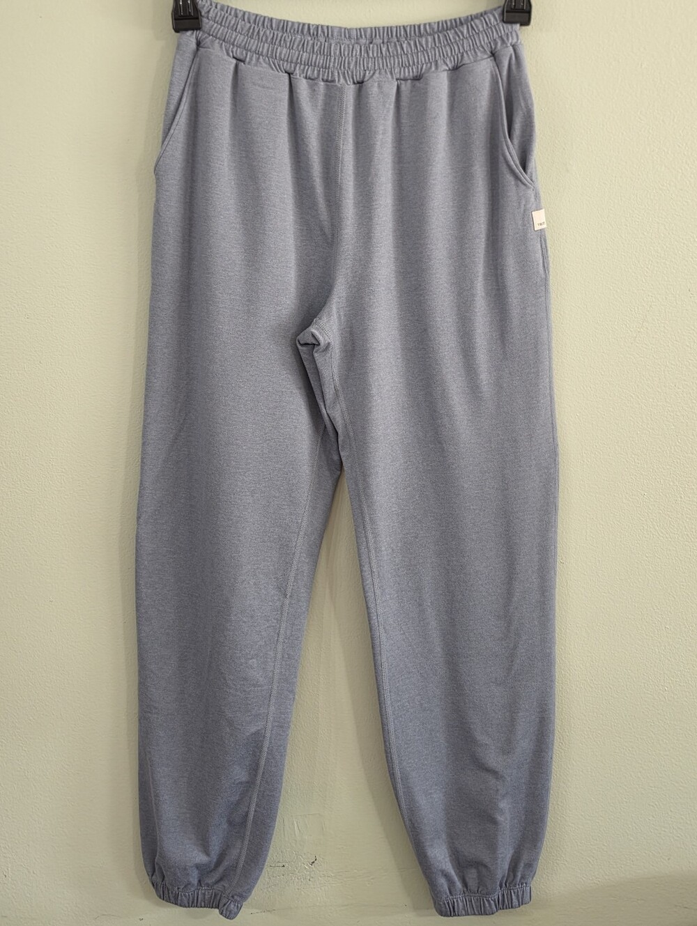Vuori Performance Jogger Pants Light Blue Grey Recycled Polyester Size XS 🌟